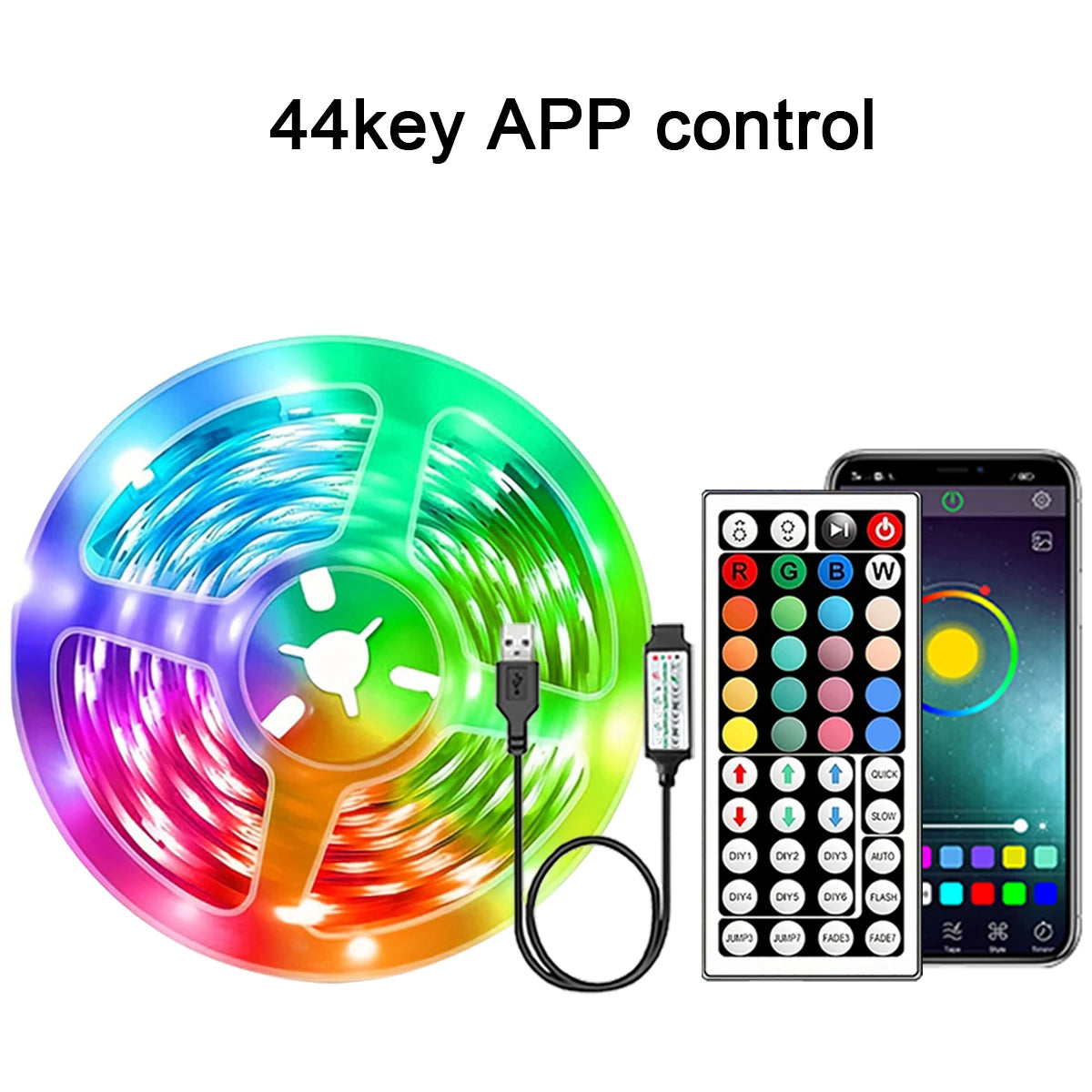 Krenyx™ Smart Ambient LED Strip Lights